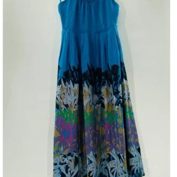 👗Anthropologie Floral Printed Maxi Dress, 8 - Picture 6 of 6